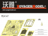 Voyager Model PEA147 WWII German Sd.Kfz.222&Sd.Kfz.250/9 For TAMIYA 35270&35115 1/35